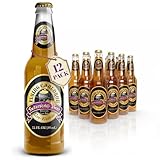 Flying Cauldron Butterscotch Beer Bottle, Pack of 12 (12 fl oz each) - Non Alcoholic...