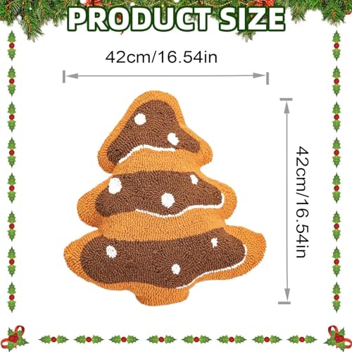 Décorations maison coussin arbre de fête, le cadeau parfait pour hiver - 6