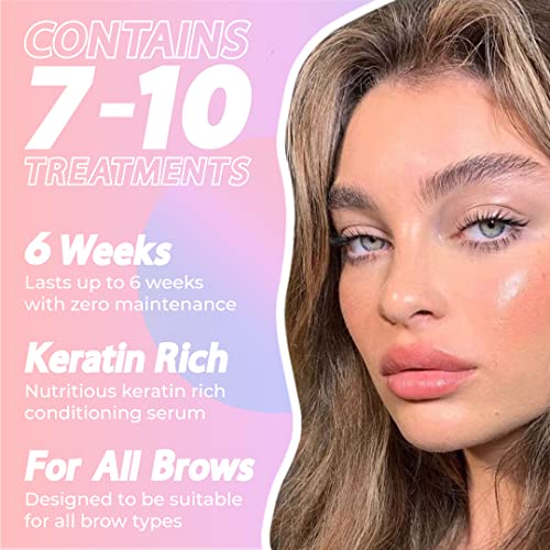 Brow Lamination Kit By Beau | Professional Eyebrow Lamination Kit With Keratin Conditioning | Instant Diy Eye Brow Lift Kit For Fuller, Thicker, Beautiful Brows | Easy To Use & Long Lasting Results #TOP4