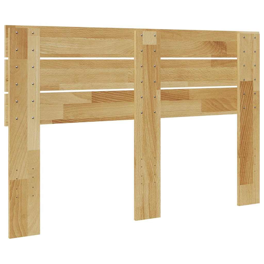 851977 Testiera 120 cm in Legno Massello di Rovere Testata in Legno,Testata Letto Matrimoniale Muebles Dormitorio Spalliera Letto Testiere per Letto Matrimoniale