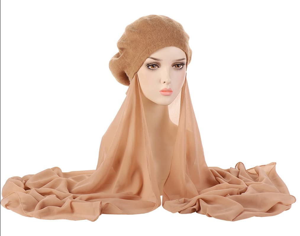 beret hijab style