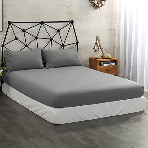 Wasserdicht Matratzenschoner 90 x 200 cm Spannbettlaken Matratzenbezug Atmungsaktive sowie eine inkontinenzauflage für Baby Kinder Nässeschutz Spannbetttücher Cover