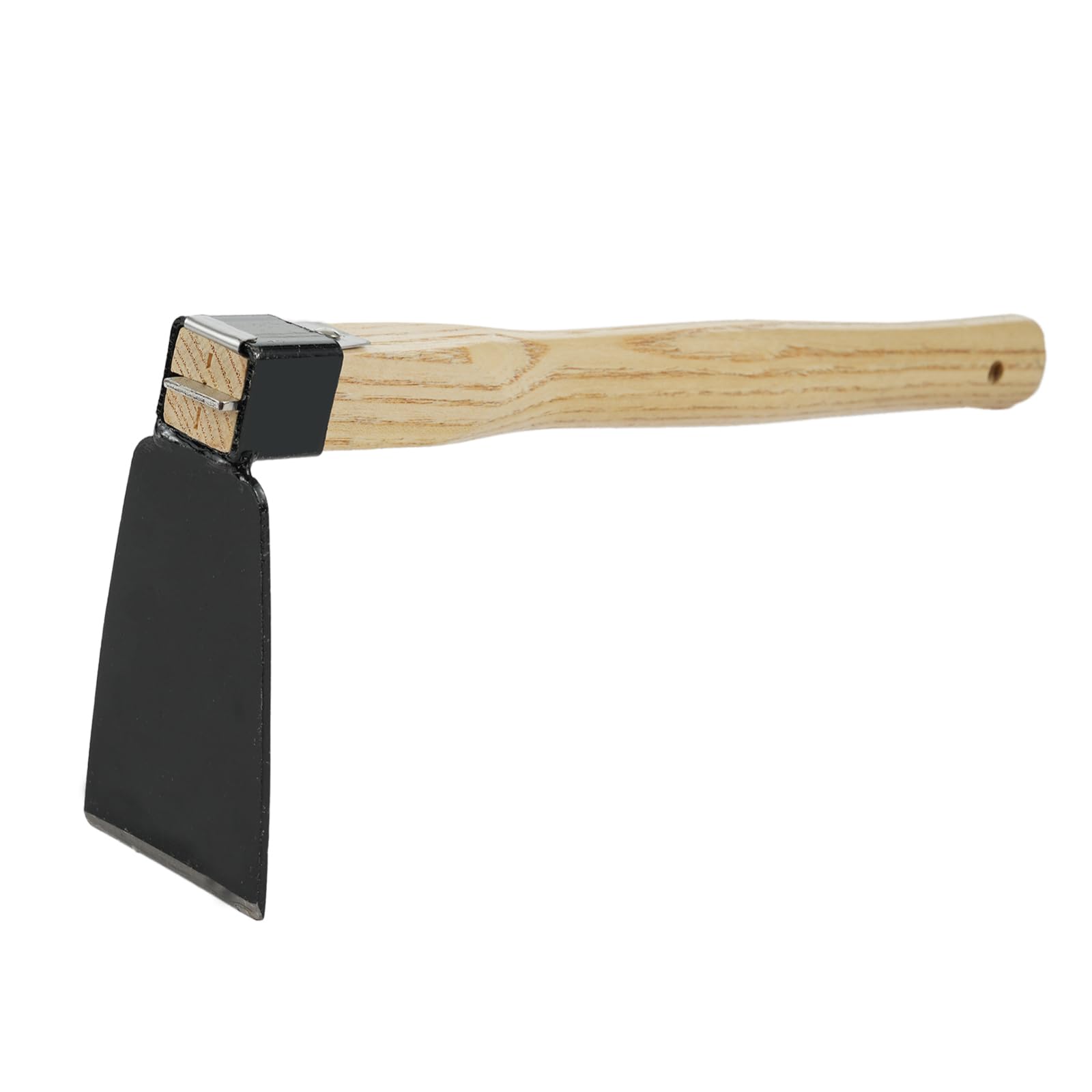 Râteau à main à 5 griffes – Outil de jardin pliable avec poignée courte en bois pour ameublir et désherber le sol, équipement de jardinage durable pour l'entretien des pelouses et des plantes