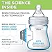 Chicco Duo 5oz. Hybrid Baby Bottle with Invinci-Glass Inside and Plastic Outside | Dishwasher, Bottle Warmer, and Electric Sterilizer Safe | Intui-Latch Nipple | Clear/Grey, 2pk