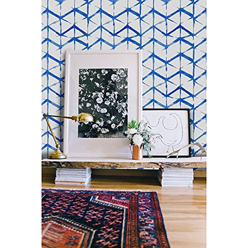 Fondo de pantalla textil Magic-Stick Shibori Indigo mural de gran formato 2
