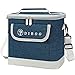 DIBOO Borsa Termica 12L Borsa per il Pranzo, Borsa Frigo Isoterma, Borsa Termica Porta Pranzo per Alimenti Manutenzione di Freddo e Caldo per Uomo Donna, Ufficio/Lavoro/Scuola/Picnic