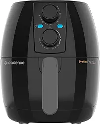 Fritadeira sem Óleo Cadence Pratic Fryer, 3L, Preta, 110V, FRT515
