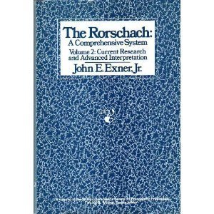 The Rorschach: A Comprehensive System - Volume ... 0471041661 Book Cover