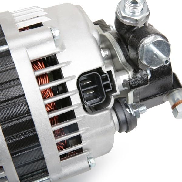RIDEX 4G0062 Alternatore 14V, 110A, M8 B+, S/L, Con Pompa A Depressione - 4