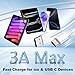 Car Charger Compatible with iPhone 17 16 15, 6FT USB A to USB C Cable for Carplay Cable,Charger Charging Cord Type C Compatible with iPhone 15 16 17/Plus Max,Pad mini 6,Compatible with Samsung Galay
