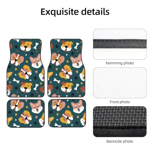 Alfombrillas para coche antideslizantes ideales para viajar con tus perros y mascotas en familia 3