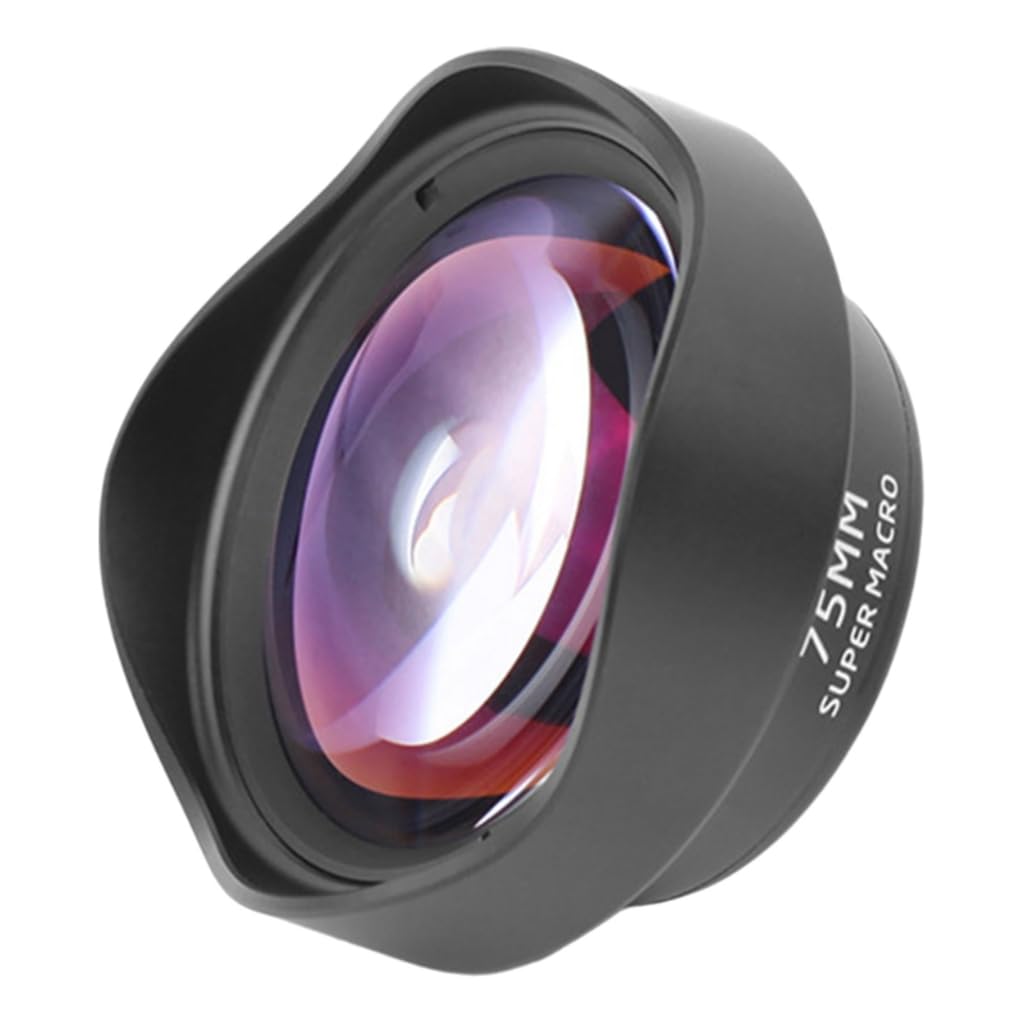 Teleobiettivo macro ad alta definizione da 75 mm per smartphone DSLR di qualità
