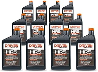 Driven Racing Oil HR-5 Hot Rod Conventional 10w-40 Motor Oil (12 Quarts)