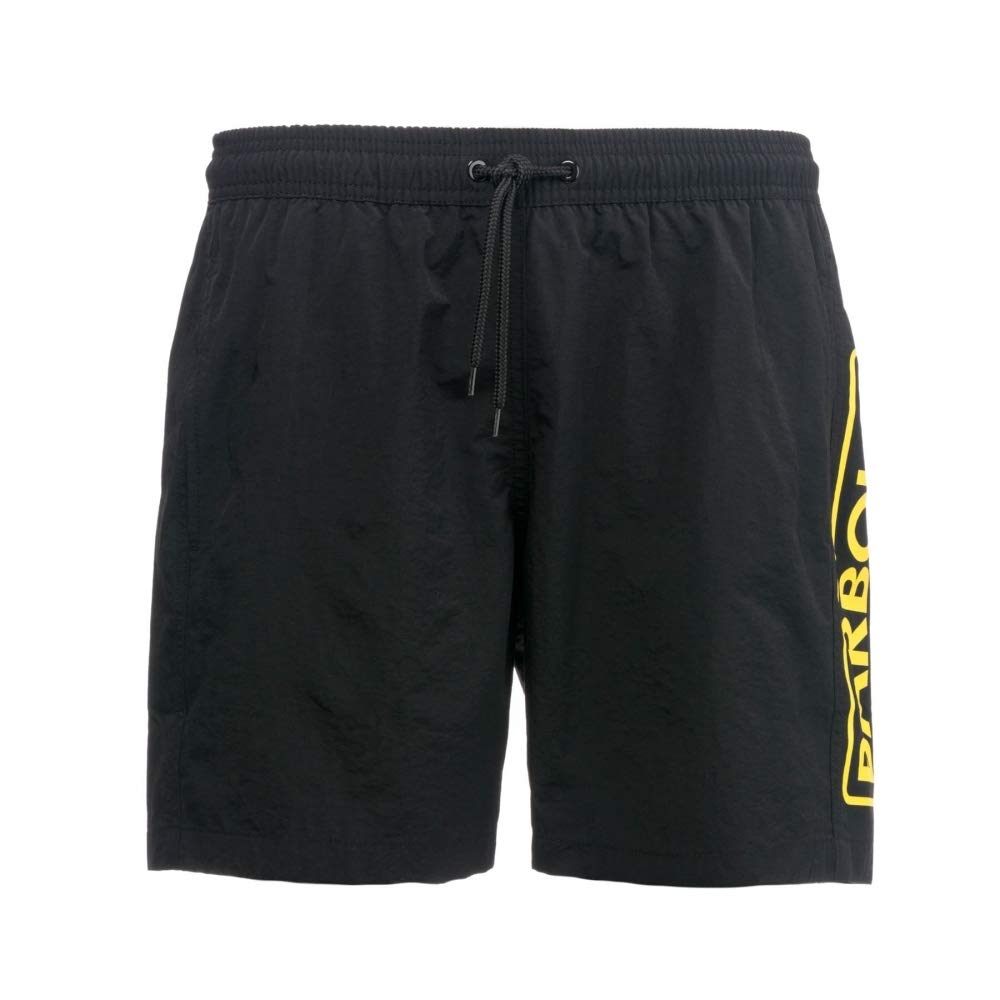 Barbour InternationalLarge Logo Swim Shorts Black Large