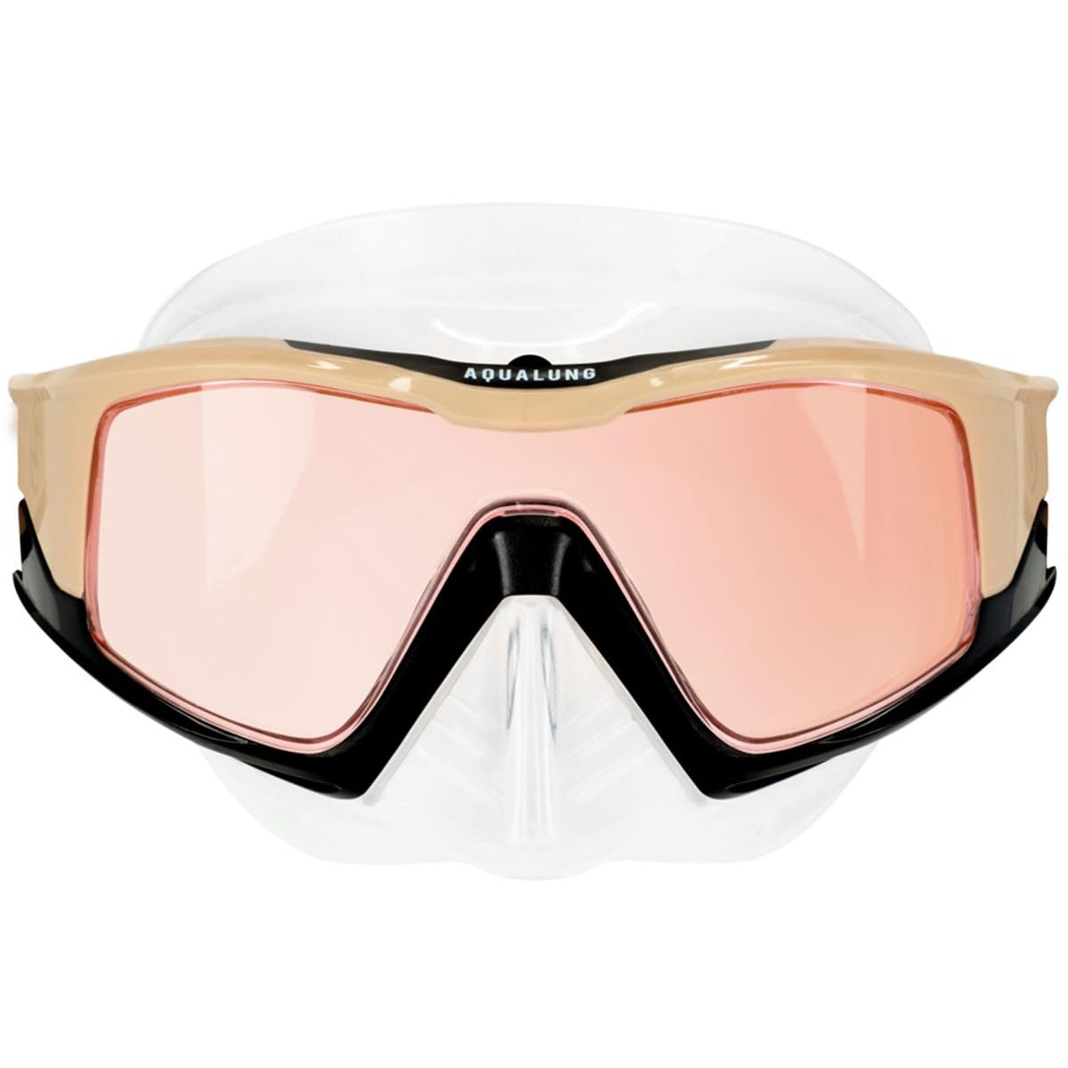 Aqua Lung Sport Vita Snorkeling Mask, Sand Black