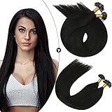 【Haargebrauch】Sunny Hair verwenden echtes Menschenhaar, die U-Spitze Haarverlängerungen schwarz ist seidig glatt und die Haarlebensdauer von 6-10 Wochen (abhängig von Verwendung und Pflege Methoden). Wir empfehlen 2-3-Packungen, um das Volumen zu erhöhen, und 3-4-Packungen, um die Länge zu verlängern.