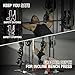 Mikolo M4 & M4 Ultra Smith Machine with Cable Crossover System, Multi-Function Power Cage Squat Rack for Home Gym, Power Rack and Packages (REDPL Bench)