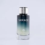 Symphony Parfum SAVAGE Eau De Parfum, 100ml 3.4oz, Sauvage CD, Luxe pour les hommes, Long Lasting, Woody, Masculine Aromatique Fraise, Lavander, Signature Scent