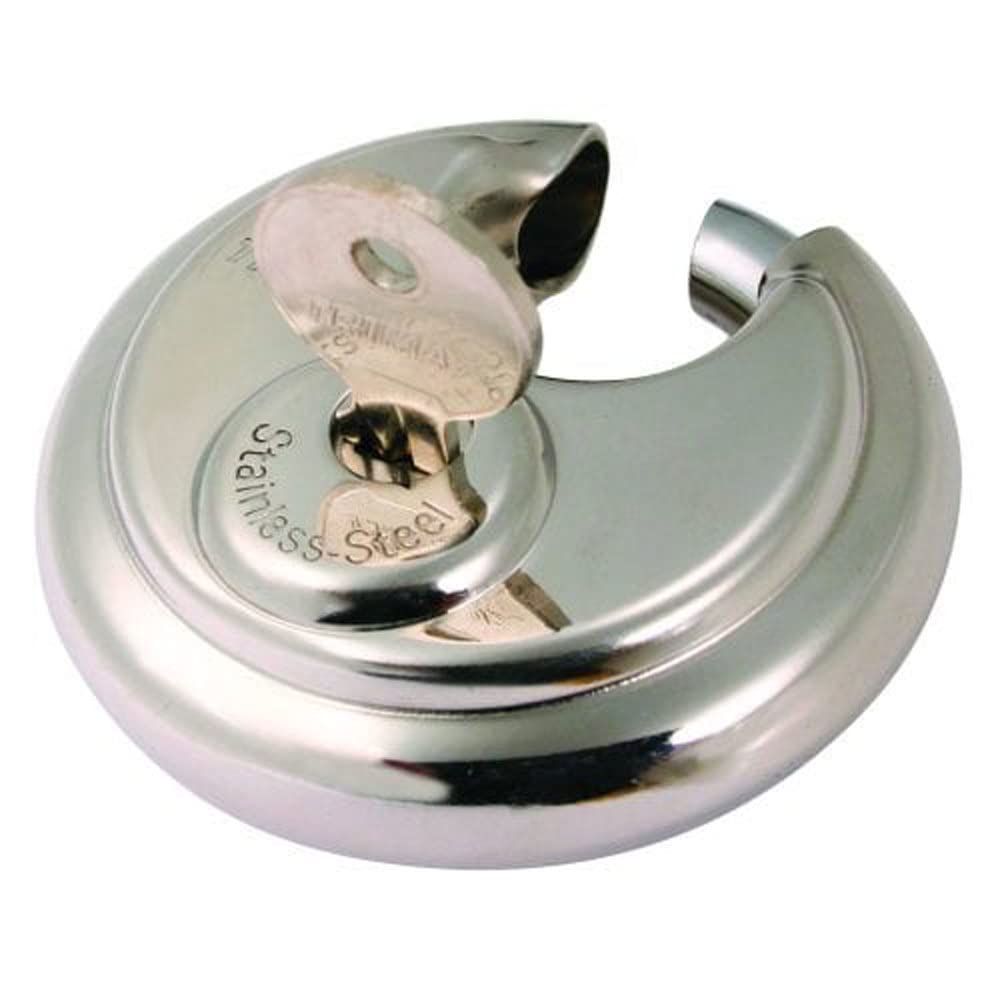 TRP170 Stainless Steel 70mm Round Pad Lock - 10mm Shackle