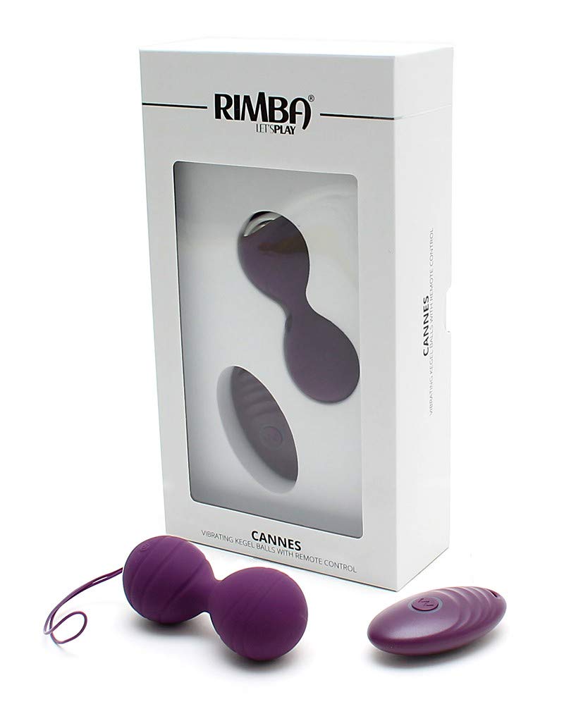 rimba Cannes Vibrating Balls, Lila, 280 g