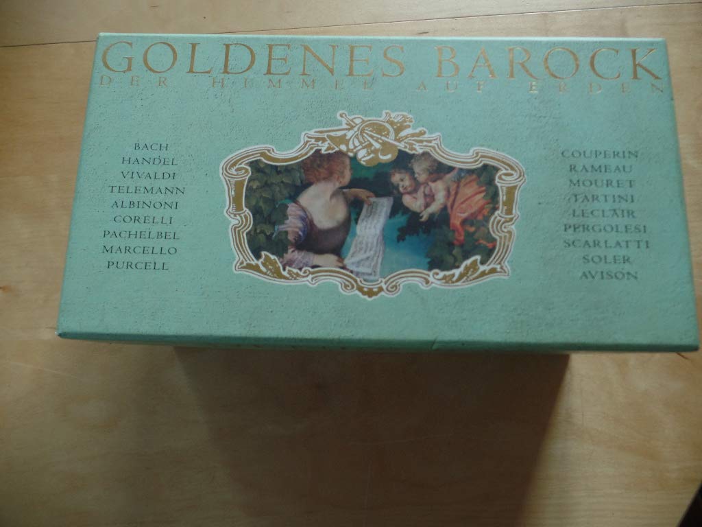 Goldenes Barock-Schuber