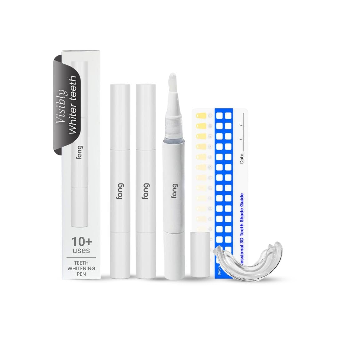 Fang At Home Teeth Whitening Pen | 20+ Treatments | Teeth Stain Remover | Safe for Enamel | Effective For Gutka, Tobacco, Pan Masala, Smoking, Coffee & Wine Stains | Portable, Easy-to-Use & Immediate Results | Gluten-Free & Vegan Serum | Yellow Teeth (B0D5VGRWLN) Amazon Price History, Amazon Price Tracker