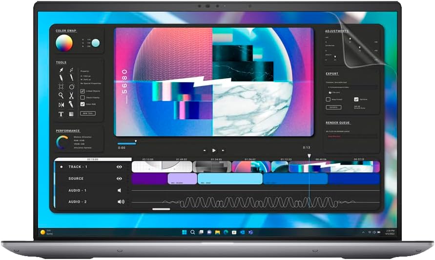 Matte Screen Protector for Dell Precision 16 inch 5680 Workstation 2 PACK