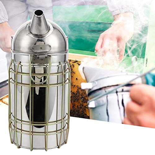HappyFit Bee Smoker Apicultura Apicultura Ferramenta Transmissor Kit Pulverizador Aço Inoxidável com