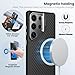 Nillkin for Samsung Galaxy S25 Ultra Case CarboProp Case | Kickstand Carbon Fiber with Camera Cover [ Compatible with Magsafe/Military Grade Drop Tested ]- 6.9'' Black