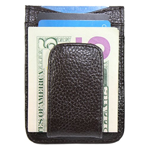 Men’s Leather Wallet Credit Card ID Holder Money Clip
