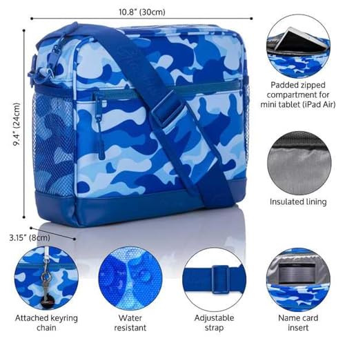 Maggie Crossbody Bag for Teen Girls - Insulated Compartment Messenger Bag with Adjustable Strap & Multiple Pockets, 5