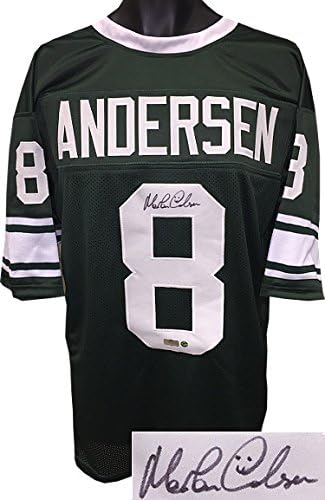RDB Holdings & Consulting CTBL-021768 Morten Anderson Signed Green TB Stitched College Football Jersey Extra Large