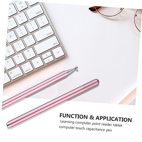 Stylet magnétique rose pour écrans tactiles - Lot de 3 stylets compacts