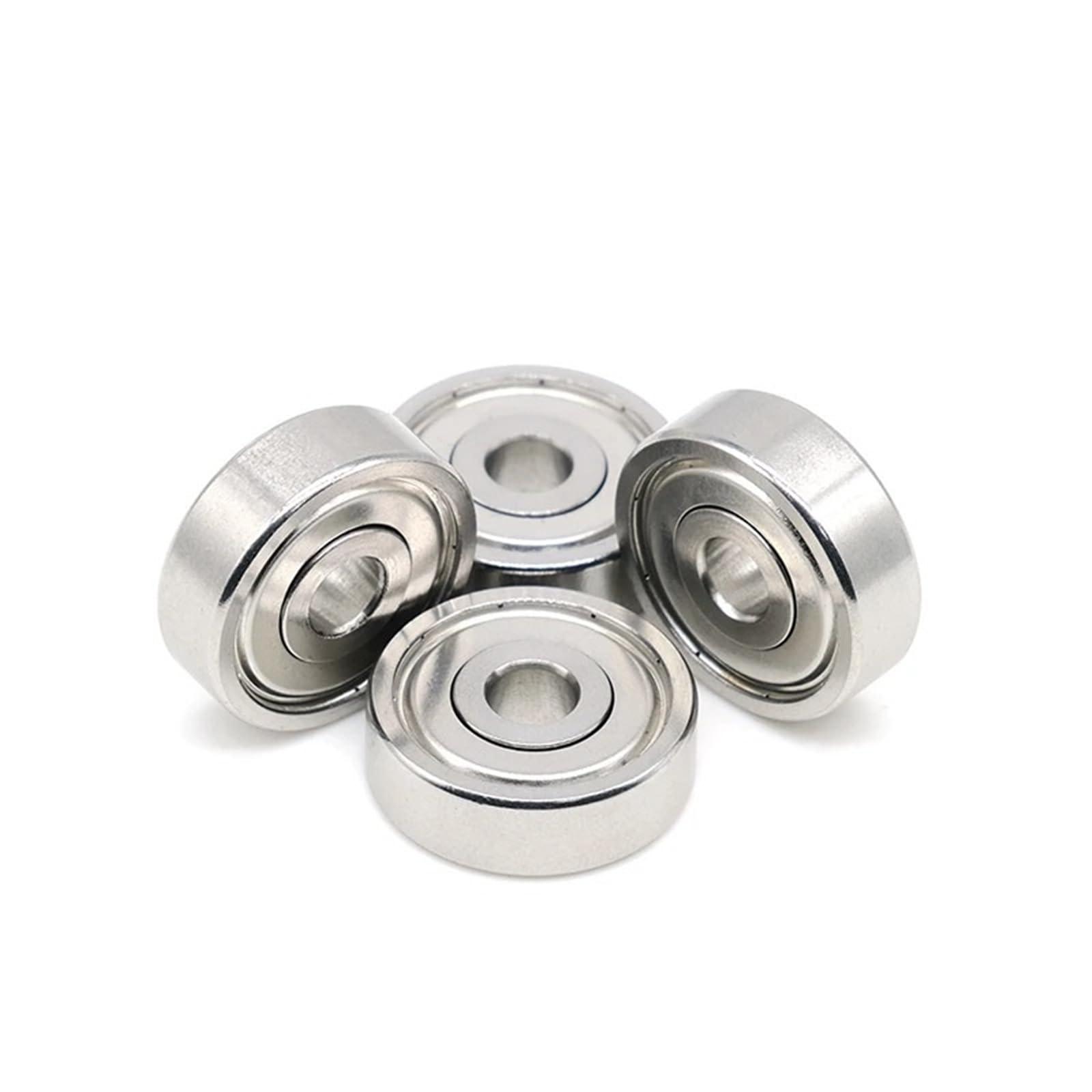 Rodamientos de bolas miniatura de acero inoxidable S635ZZ, 5 x 19 x 6 mm, 10 unidades
