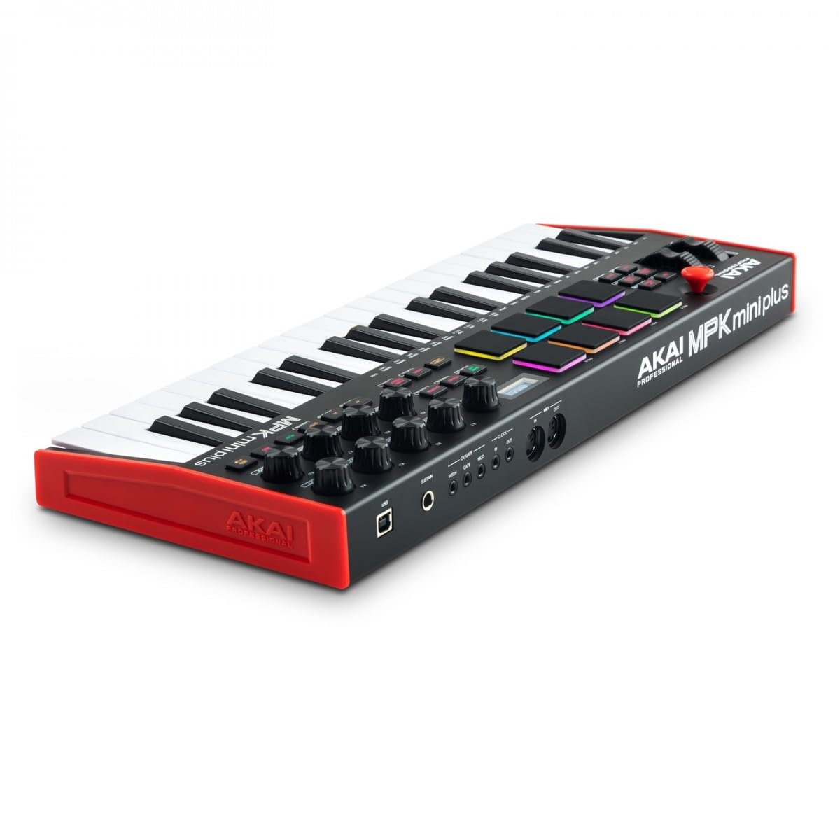 Akai Teclado Controlador MIDI Mini Plus | 37 Teclas, USB, Dynamic