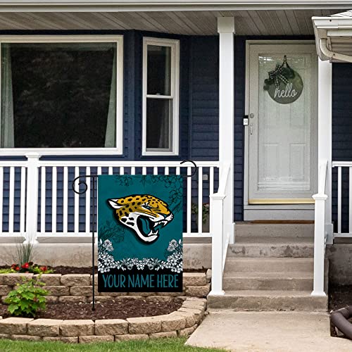 Image of Rico Industries NFL Standard /Primary Personalized 13 inch x 18 inch Double Sided Garden Flag