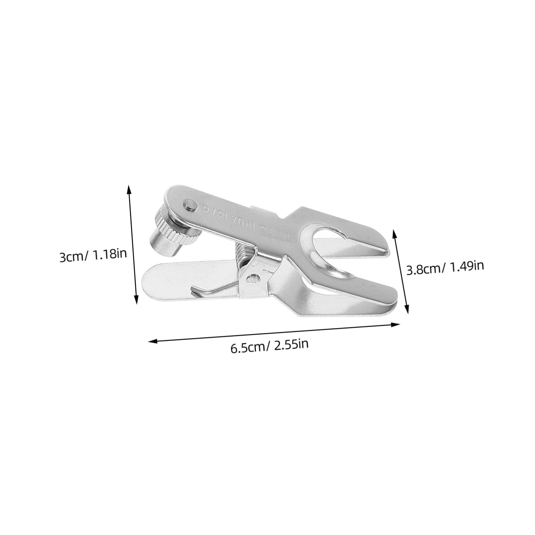 3pezzi Morsetto Pinza Sferico in Acciaio Inossidabile Morsetto Giunti Sferici Per Vetreria Strumento Da Laboratorio Da Laboratorio Resistente