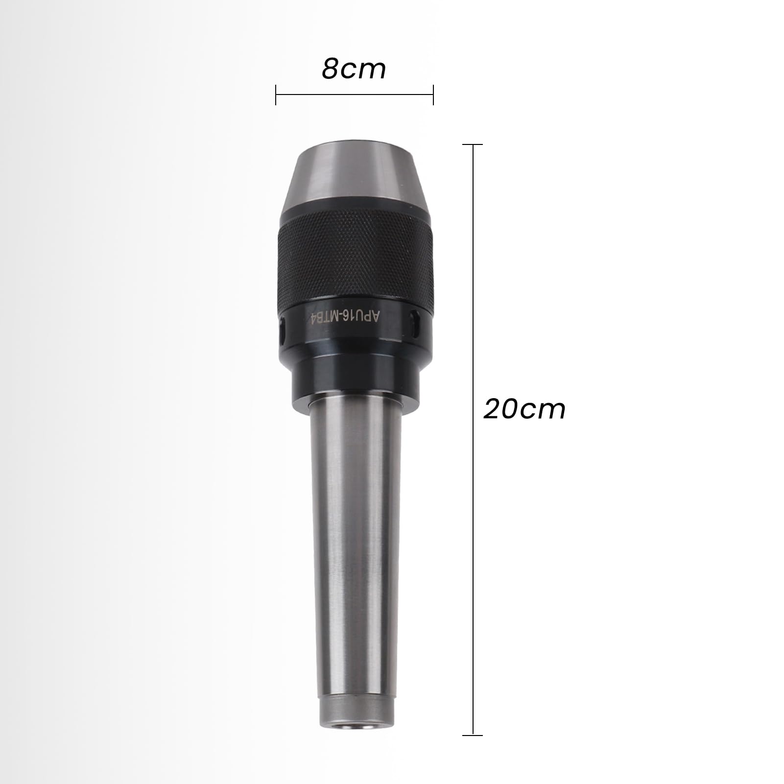 Portabrocas integrado Resistencia al impacto de acero de alta velocidad MT4 APU16 M16 para máquina de torno de fresado