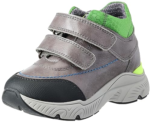 Chaussure bateau Pablosky garçon 507856 cuir bleu marine souple