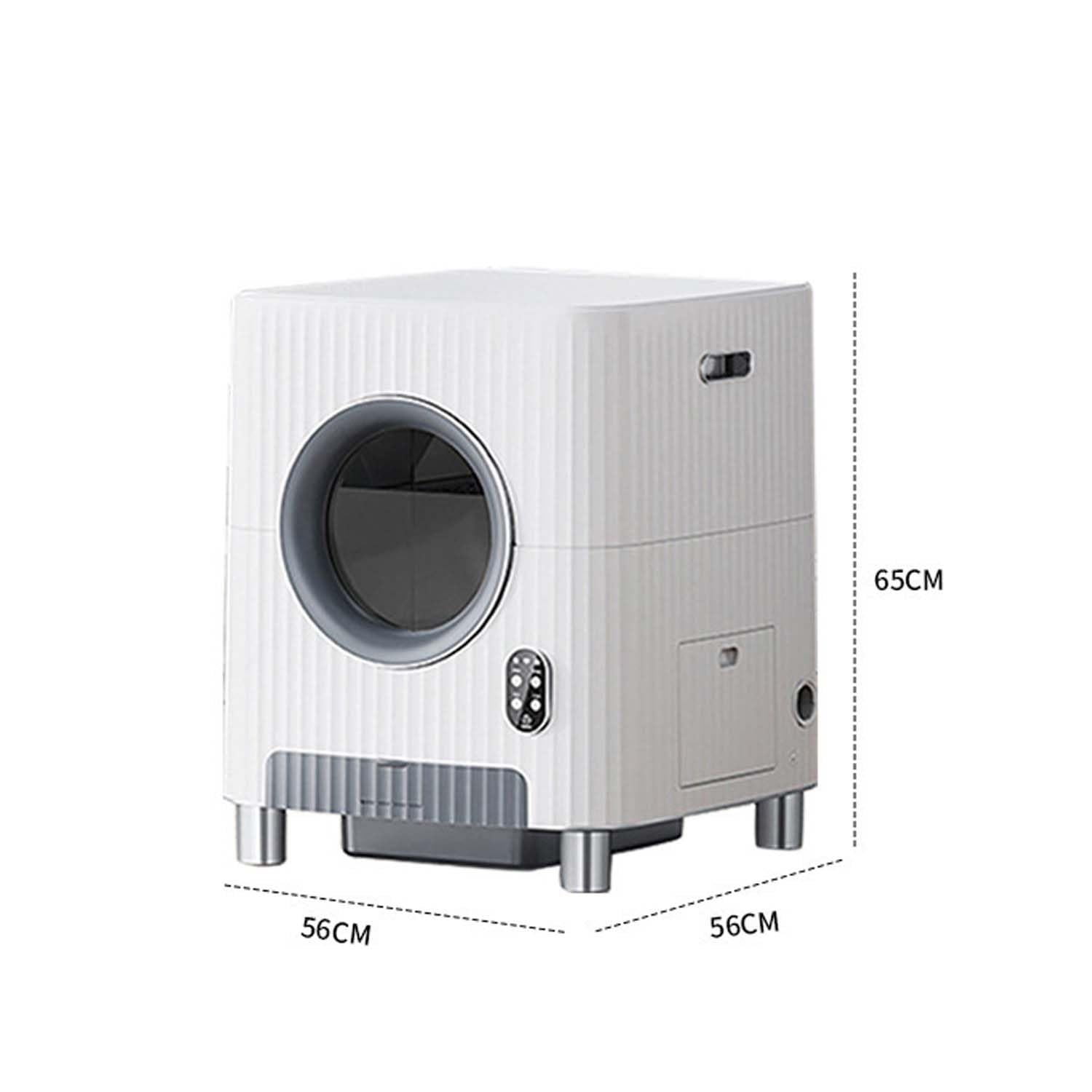 Amazon.co.jp: 自動 猫 トイレ 猫用トイレ本体 センサー付き 68L大容量