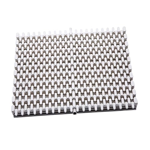 Grille de débordement pour piscine anti-stagnation d'eau de pluie 18x100 cm