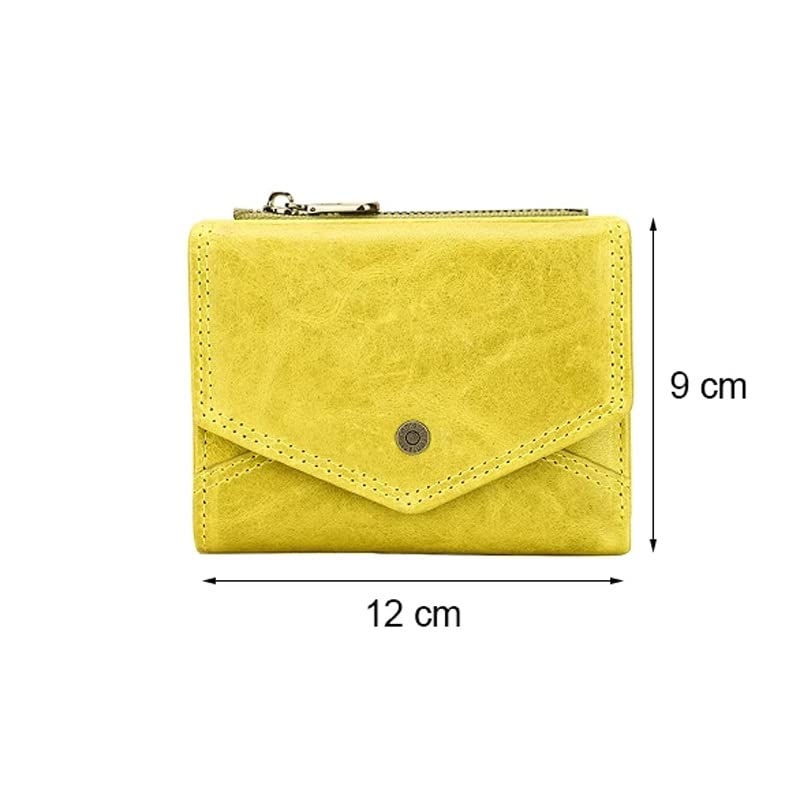 Mini Wallet Wallet Women Zipper Coin Purse Card Holder Small Money Bag Female Wallets (D,12 * 9cm)2