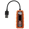Klein Tools USB Power Meter, USB-A Digital Meter for Voltage, Current, Capacity, Energy Resistance ET900