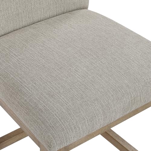 Butacos DUHOME de 3 piezas con asiento acolchado y respaldo de listones, taburetes de madera estilo rústico para isla de cocina, altura 26 pulgadas miniatura 5