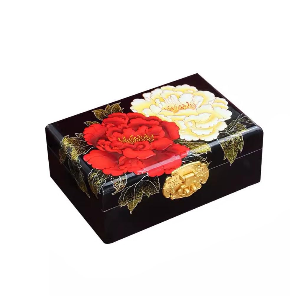 Jewelry Box Organizer Jewelry Box Jewelry Storage Box Jewelry Box Storage Box Retro Jewelry Box Dressing Table Jewelry Box Jewelry Organizer Small (3)
