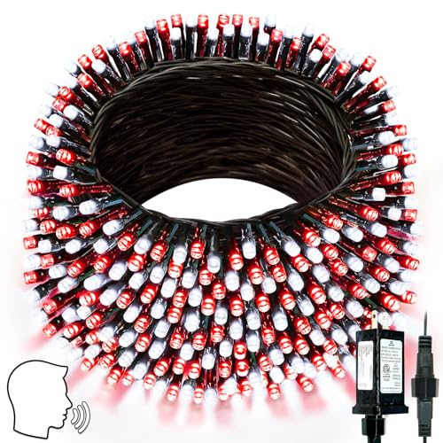 Voice Controlled Christmas String Lights 75.8ft 200 LEDs