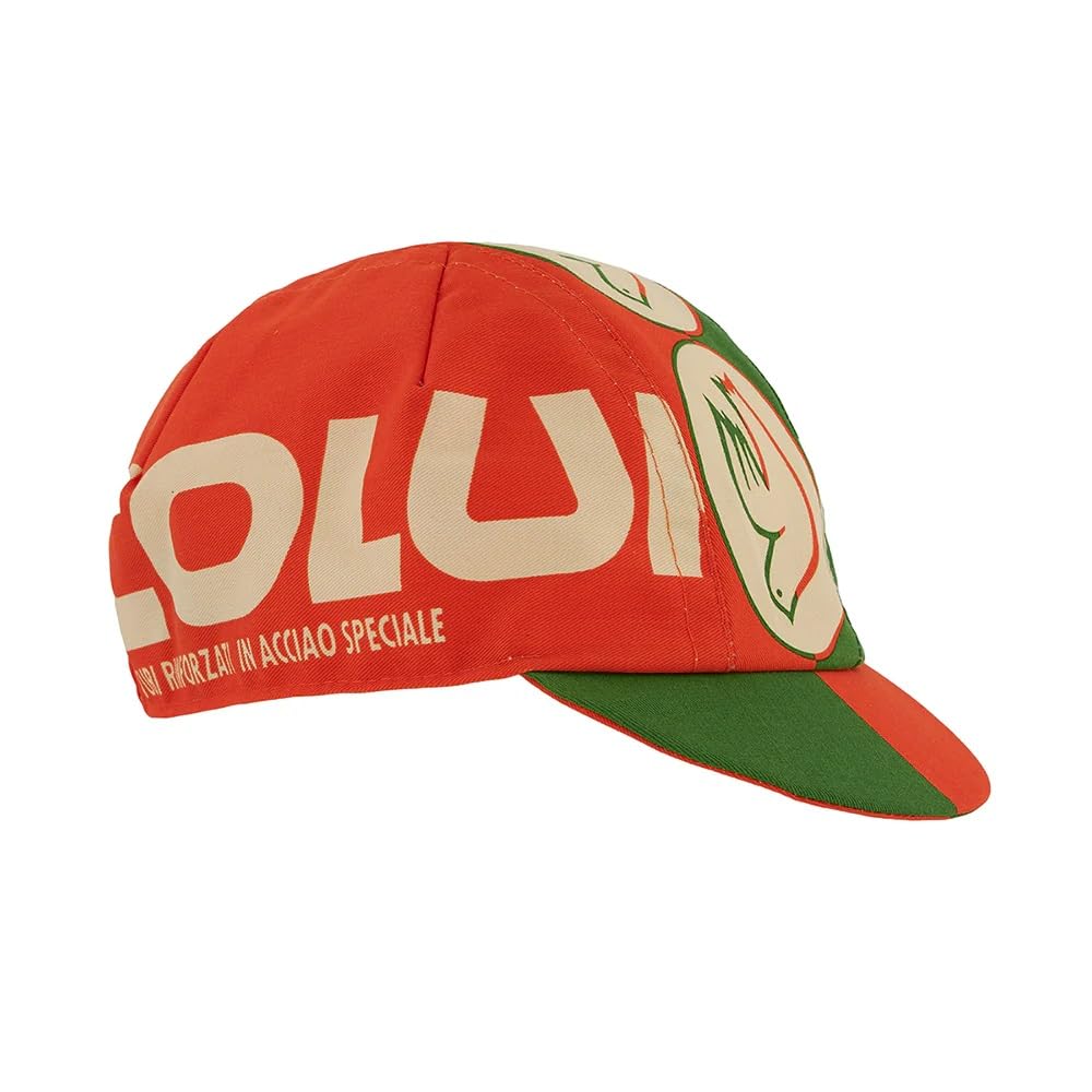 CinelliColumbus Green Box Cycling Cap, Green/Red, One Size