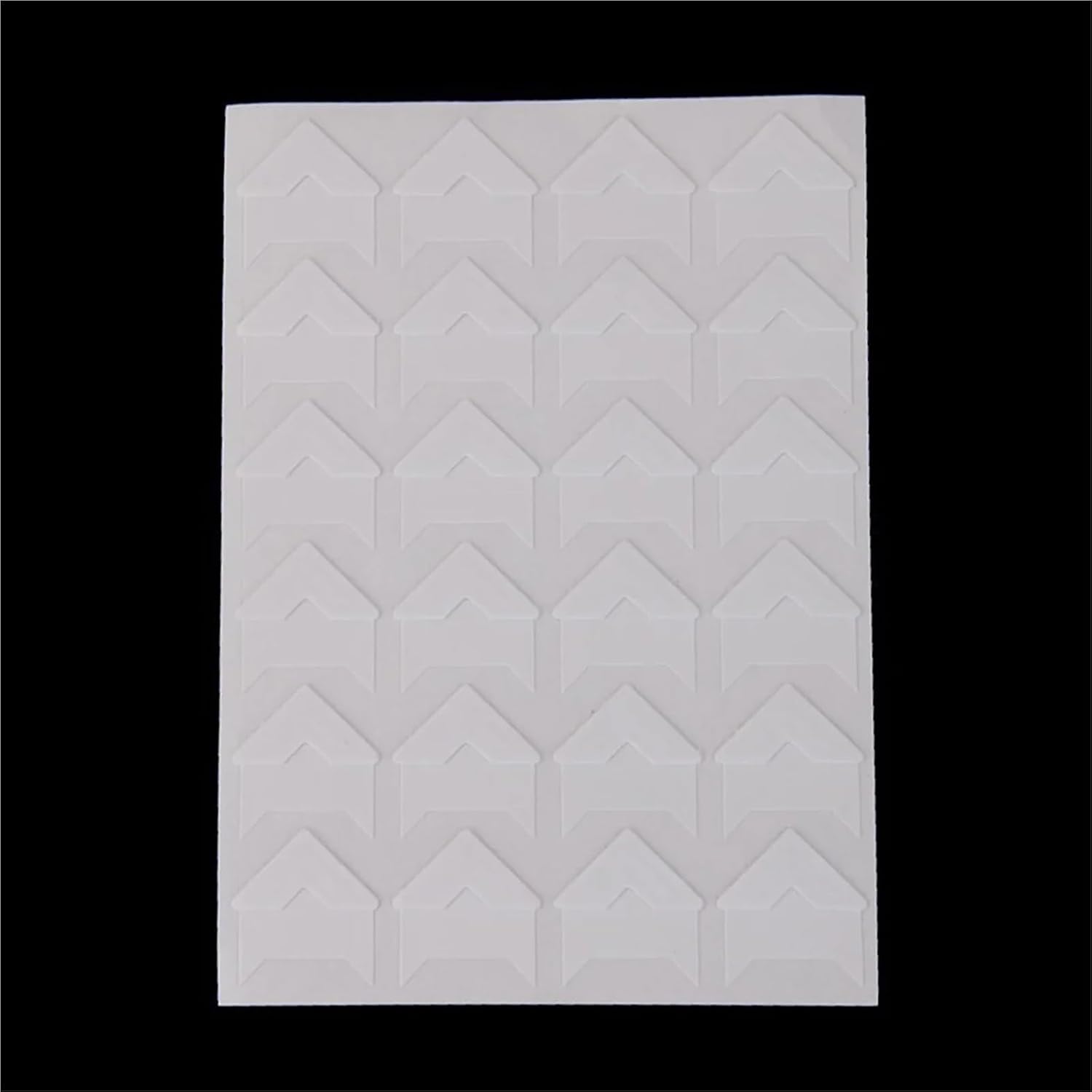 Photo Corners Self Adhesive 25 Pcs Photo Stickers Scrapbook Album Paper Corner Protector The Self-Adhesive Kraft
