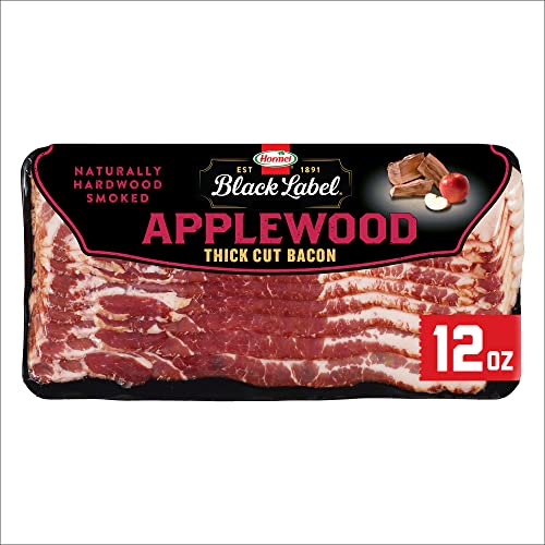 HORMEL BLACK LABEL Bacon, Premium Applewood, 12 oz.