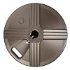 US Weight Durable 50 Pound Umbrella Base Designed to be Used with a Patio Table